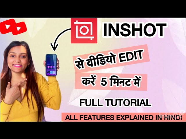 InShot Video Editing Tutorial: Edit Reels & Videos Like a Pro on Your Phone! 😎👍