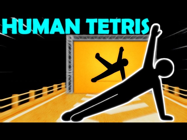 HUMAN TETRIS | Immersive Interactive Warm Up | Viral Interactive Game