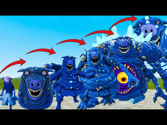 NEW EVOLUTION OF HELLISH NANNY GODZILLA FROM GARTEN OF BANBAN In Garry's Mod!