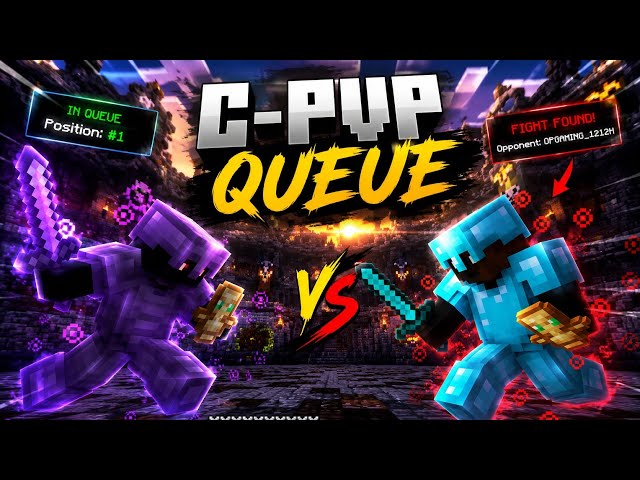 RANDOM C PVP QUENQE || MANTRA SMP