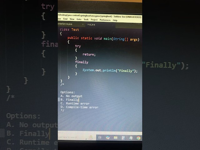 What will be the output #corejava #interviewquestions #LearnToCode #techeducation  #programminghumor