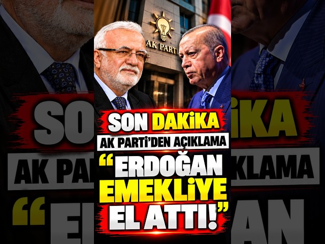 Statement from AK Party: "Erdoğan Stepped In for Retirees"