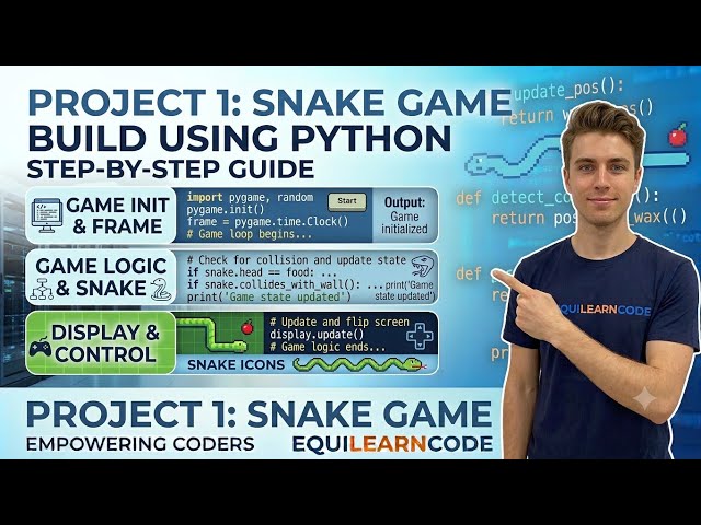[Hindi] Python Project 1 🐍 | Build Snake Water Gun Game from Scratch | Python Beginner Project 2026