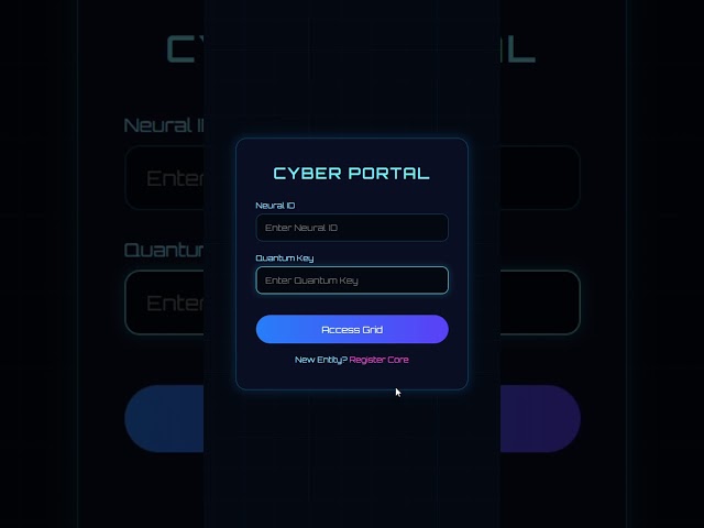 Creative Login Form 🔥Using HTML CSS |#shorts #coding #programming #website  #frontendcourse  #trend