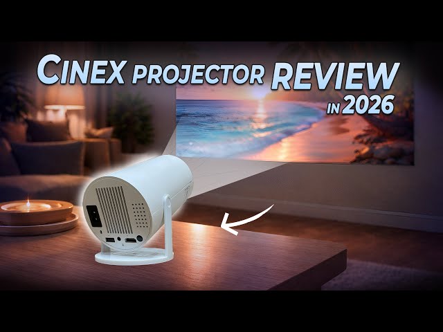SimplifyTech CineX Projector: Full Unboxing & Review [2026] | Best iPhone & Android Projector?