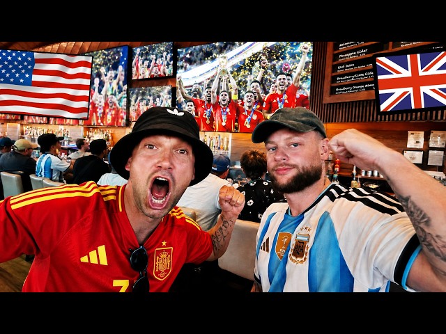 I Watched the World Cup Final in America! 🇺🇸