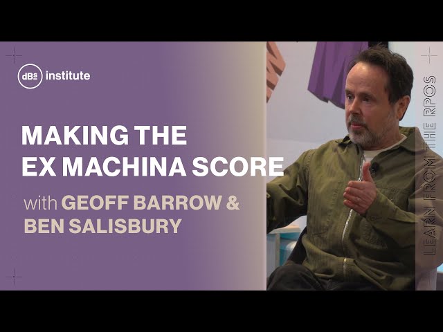 Composing the Ex Machina score: Behind the scenes with Geoff Barrow & Ben Salisbury