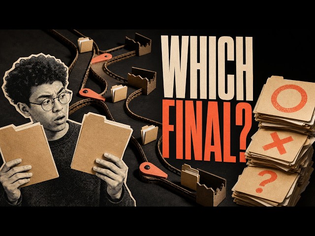 Which Final File Made the Figure? Version Control Explained