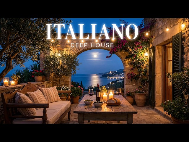 Italian Deep House 2026 🇮🇹 Mediterranean Villa Mix | Chill House & Dolce Vita Vibes