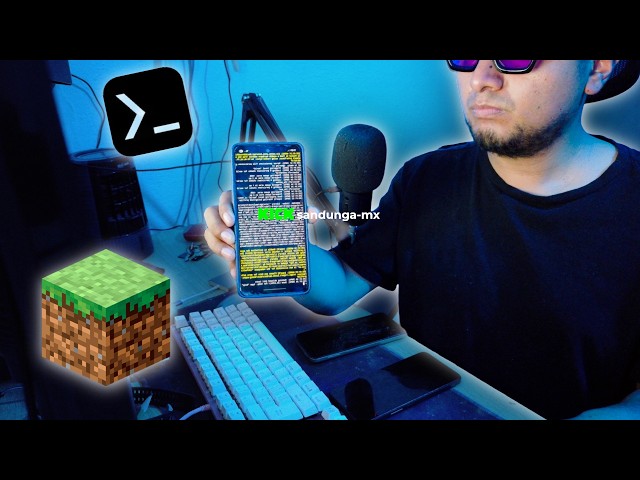 ⚡ I'LL SHOW YOU HOW I USED MY PHONE TO HOST A MINECRAFT SERVER ⚡