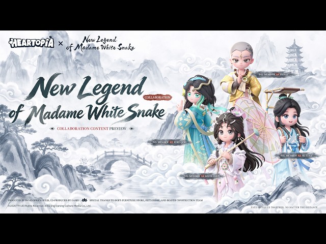 New Legend of Madame White Snake Collaboration Looks Revealed!