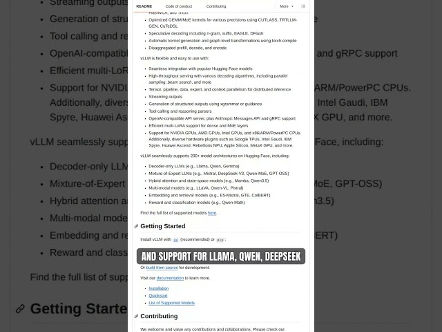 VLLM: Ultra-Fast LLM Serving with PagedAttention for Production AI (LLama/Mistral/Qwen)