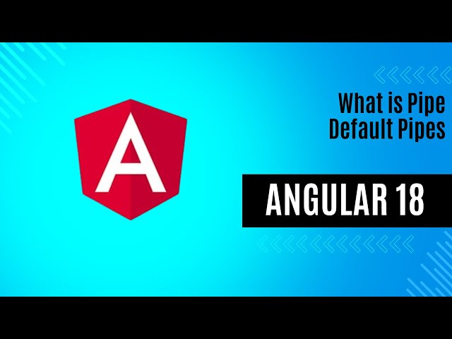 What is  pipe | default pipes | Angular 18 Tutorial