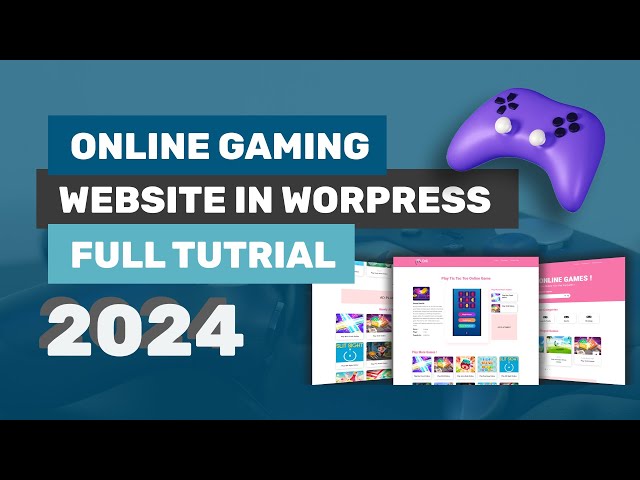How to Create Online Gaming Website in Wordpress | Earn Passive Income | Wordpress tutorial