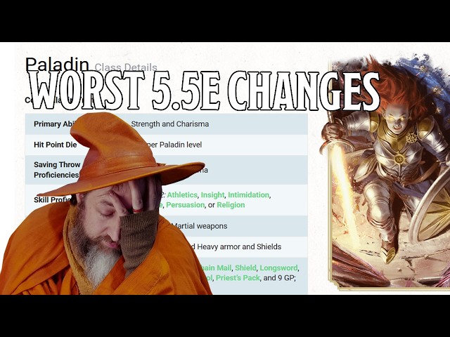 7 Things I Don't Like About D&D 5.5e | Nerd Immersion