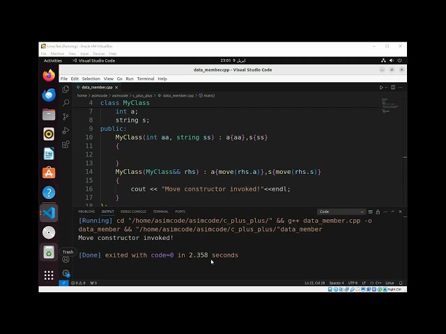 Move Constructor in C++