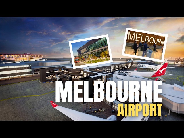 Gateway to Victoria: Walking Melbourne Airport (4K)