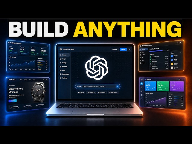 NEW ChatGPT Sites Just Changed Everything (Builds Anything)