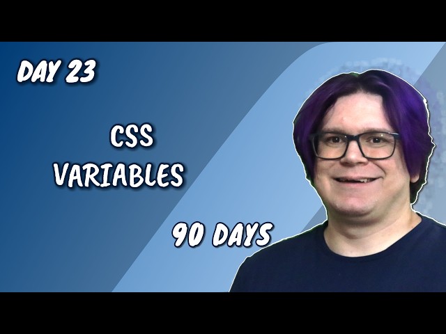 using Variables in CSS | Day 23