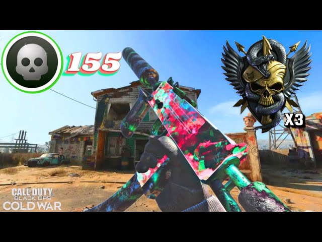 155 Kills + "MAC10" TRIPLE NUKE on Nuketown | Black Ops Cold War Multiplayer (No Commentary)