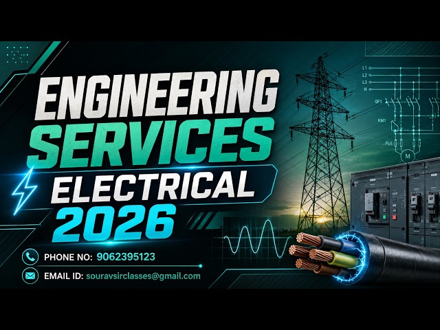 ESE Electrical 2026 Question Breakdown | Detailed Solutions #ESE2026 #Electrical