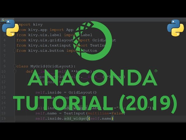 Anaconda Tutorial 2019 - Python Virtual Environment Manager