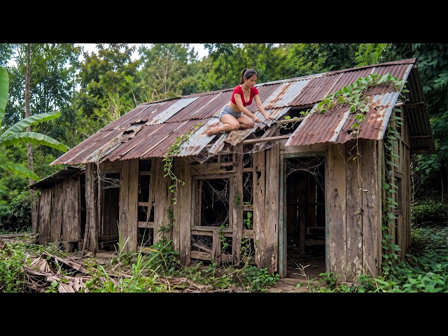 Young Girl Transformed A Dilapidated House Into A Luxurious Mini-villa In Just 7 Days