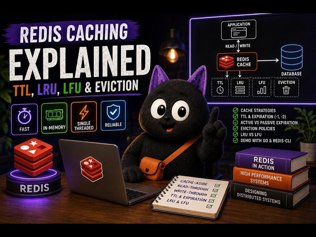System Design | Redis Caching Explained: TTL, LRU, LFU & Eviction