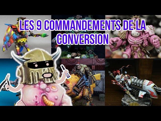 9 ESSENTIAL tips to make your Warhammer miniatures UNIQUE! Kitbash and conversion!