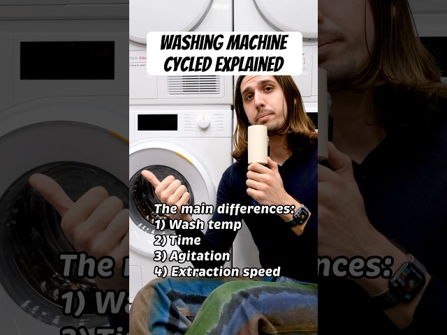 Washing Machine Cycles Explained
