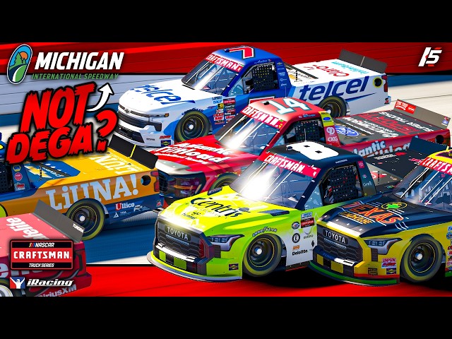 Truck Series Fixed - Michigan - iRacing NASCAR Gameplay