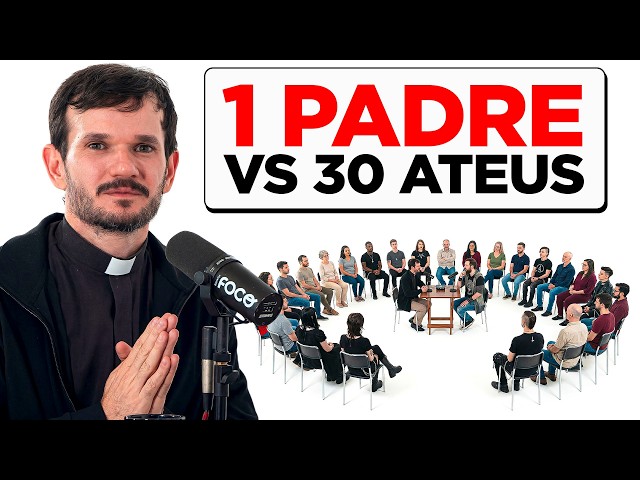 1 PRIEST VS. 30 ATHEISTS ft. FATHER PATRICK