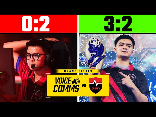 How we reverse swept a Grand Final win! [GE vs NSR Voice Comms]
