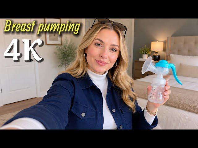 [4K] 🤍Manual Breast Pump Tutorial | Learn It in MinutesEasy Breast Pump Guide Manual Pumping Basics