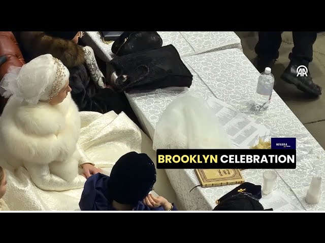 Boda Satmar atrae a miles de personas en la comunidad jasídica de Brooklyn