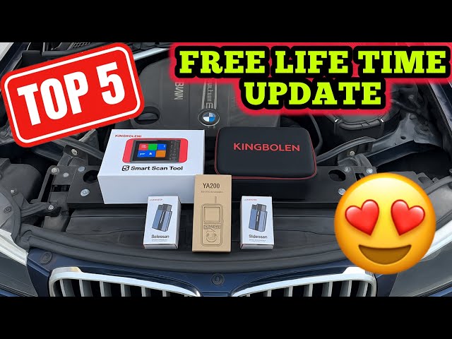 2025 Best TOP 5 OBD2 Scanners in the UK – Free Life Time Updates & Budget Picks - DIY