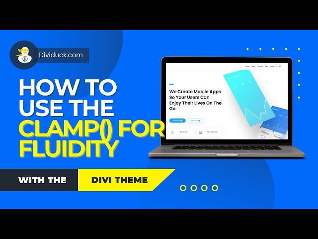 Unlock Fluid Responsive Design in Divi 5 with CSS Clamp()