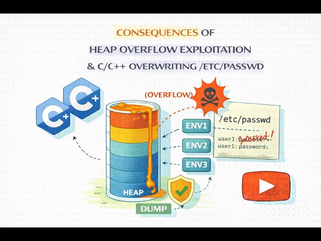 Video - Demystifying Heap Overflow vulnerability and exploitation