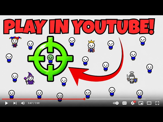 This Video is a PLAYABLE Shooter Game