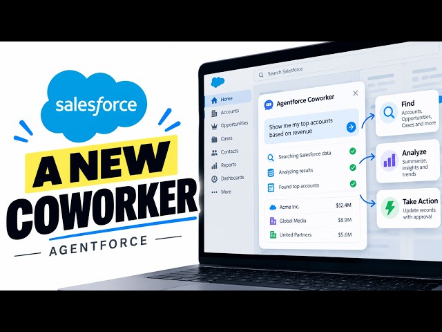 Agentforce Coworker Explained: Salesforce's New AI Teammate | Complete Tutorial | AIforce