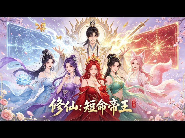 🔥男人必看动漫！男主面对九个老婆的各种搞笑场面😍！看完直接流鼻血！ #修仙 #动漫