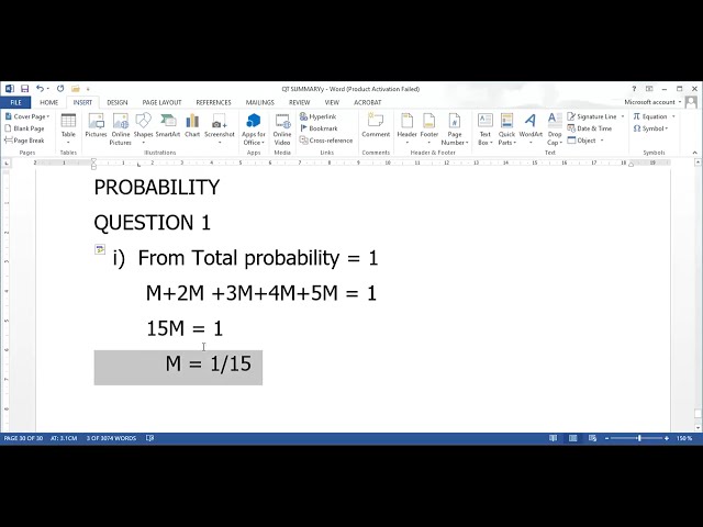 Discrete Probability Distribution Explained in Details with CPA past paper Qtns