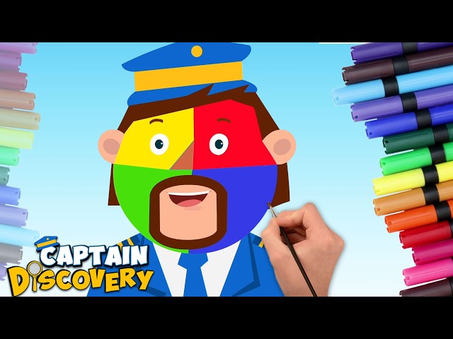 Face Painting Finger Family Song + More Finger Family Rhymes By Captain Discovery