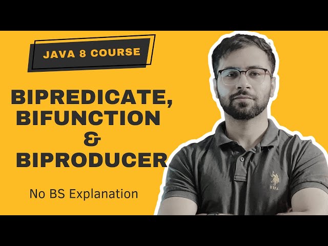BiPredicate, BiFunction and BiConsumer in Java 8