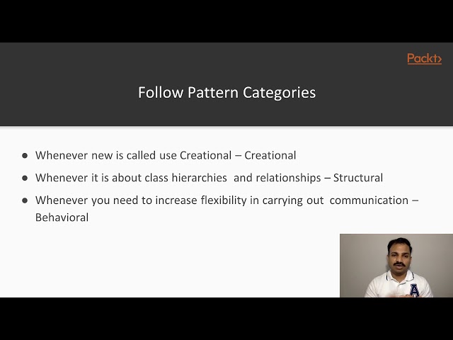 Learn Design Patterns with Java : When to Use Which Design Pattern  | packtpub.com