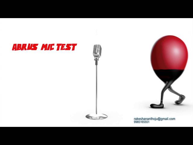 mic Check 1 2 3
