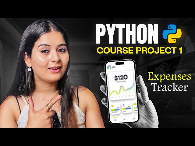 Python Project - 01 Personal Finance App - Expense Tracker | Python Full Course 2026 | Saumya Singh