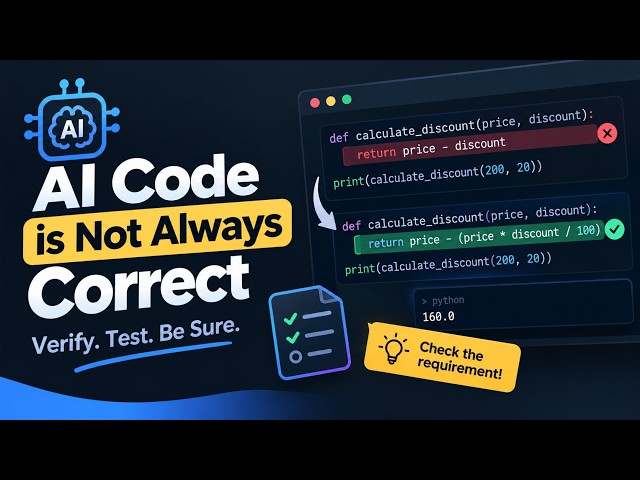 AI-Generated Python Code Is Not Always Correct | Code Review