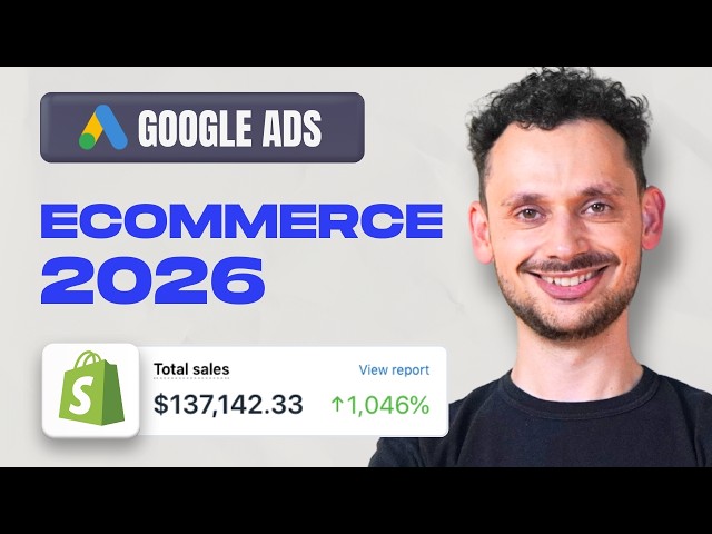 BEST Google Ads Strategy for Ecommerce in 2026