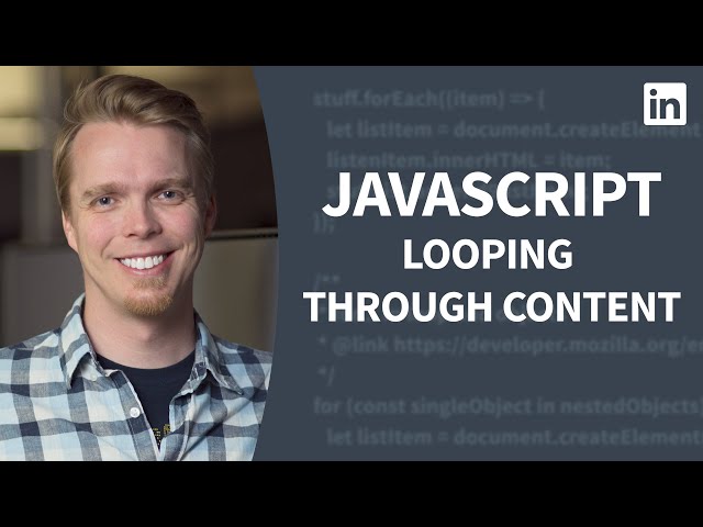 JavaScript Tutorial - Working with LOOPS